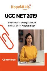 UGC NET Commerce Previous Year Question Paper With Answer Key  2019 UGC NET Commerce Previous Year Question Paper With Answer Key  2019