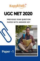 UGC NET Previous Year Question Paper With Answer Key Paper-I 2020 UGC NET Previous Year Question Paper With Answer Key Paper-I 2020
