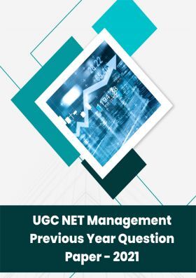 UGC NET Management Previous Year Question Paper 2021