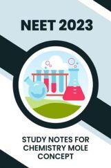 Study Notes for NEET Chemistry Mole Concept 2023 Study Notes for NEET Chemistry Mole Concept 2023