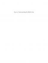 Keys to Understanding the Middle East Keys to Understanding the Middle East