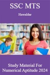SSC MTS HawaldarStudy Material For Numerical Aptitude 2024 SSC MTS HawaldarStudy Material For Numerical Aptitude 2024