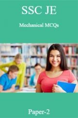SSC JE Mechanical MCQs  Paper-2 SSC JE Mechanical MCQs  Paper-2