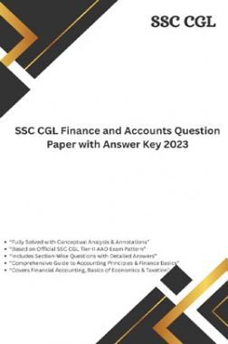 SSC CGL Finance&nbsp;and Accounts Question Paper with Answer Key 2023.