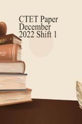 CTET Paper December 2022 Shift 1