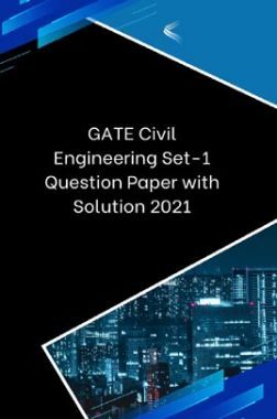 Download GATE Civil Engineering Set-1 Question Paper with Solution 2021 ...