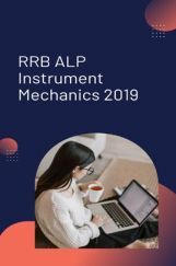 RRB ALP Instrument Mechanics 2019