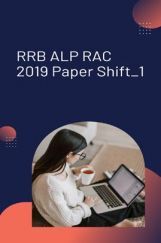 RRB ALP Electronics Mechanics A 2019