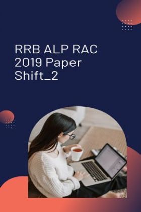 RRB ALP Electronics Mechanics B 2019