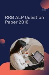 RRB ALP Question Paper 2018