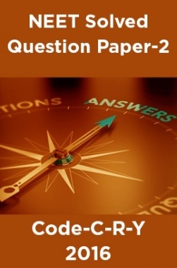 NEET Solved Question Paper-2 Code-C-R-Y 2016