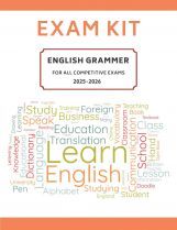 English Grammer Exam kit For All Competitive Exams English Grammer Exam kit For All Competitive Exams