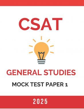 CSAT General Studies Mock Test Paper 1