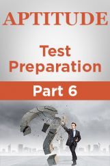 Aptitude Test Preparation Part 6 Aptitude Test Preparation Part 6