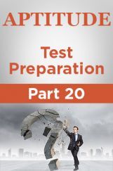 Aptitude Test Preparation Part 20 Aptitude Test Preparation Part 20