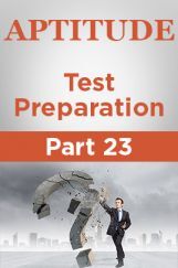 Aptitude Test Preparation Part 23 Aptitude Test Preparation Part 23