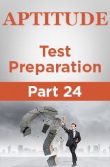 Aptitude Test Preparation Part 24 Aptitude Test Preparation Part 24