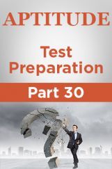 Aptitude Test Preparation Part 30 Aptitude Test Preparation Part 30