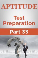 Aptitude Test Preparation Part 33 Aptitude Test Preparation Part 33