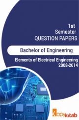 Elements of Electrical Engineering 2008 to 2014 Elements of Electrical Engineering 2008 to 2014