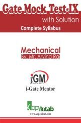 iGate Mock Test Mechanics IX iGate Mock Test Mechanics IX