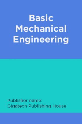 Basic Mechanical Engineering