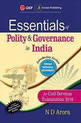 Essentials Of Polity & Governance In India  Civil Services Examination 2018 Essentials Of Polity & Governance In India  Civil Services Examination 2018