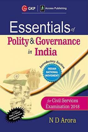 Essentials Of Polity & Governance In India  Civil Services Examination 2018
