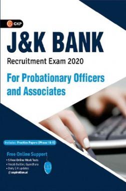 J & K Bank 2020 : Probationary Officers & Associates - Guide