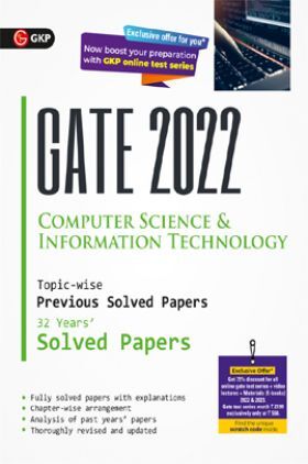 GATE 2022 Computer Science and Information Technology - 32 Years Topic wise Previous Solved Papers
