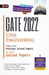 GATE 2022 Civil Engineering - 31 Years Topic Wise Previous Solved Papers GATE 2022 Civil Engineering - 31 Years Topic Wise Previous Solved Papers