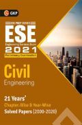 UPSC ESE 2021 : Civil Engineering - Chapter Wise & Year Wise Solved Papers 2000-2019