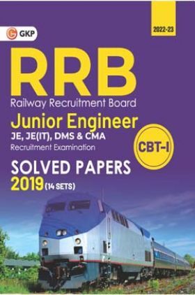 RRB  2022-23 - Junior Engineer CBT I - Solved Papers 2019 - 14 Sets