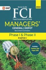 FCI 2022 : Managers' Phase I & Phase II (Paper 1) - General|Depot - Guide FCI 2022 : Managers' Phase I & Phase II (Paper 1) - General|Depot - Guide