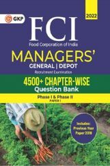 FCI 2022 : Managers' Phase I & Phase II (Paper 1) - Chapter wise Question Bank FCI 2022 : Managers' Phase I & Phase II (Paper 1) - Chapter wise Question Bank