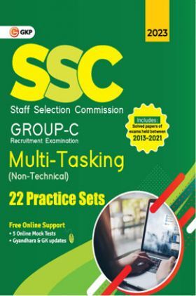 SSC 2023 : Group C Multi-Tasking (Non Technical) - 22 Practice Sets
