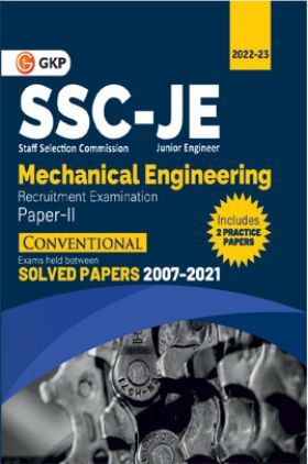 SSC Junior Engineer Paper II - Mechanical Engineering- Conventional Solved Papers (Exams Held between 2007-2021) 
