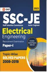 SSC 2023 Junior Engineer Paper I - Electrical Engineering - Topicwise Solved Papers 2008-2019 (Latest paper included 2020 - 2022) SSC 2023 Junior Engineer Paper I - Electrical Engineering - Topicwise Solved Papers 2008-2019 (Latest paper included 2020 - 2022)