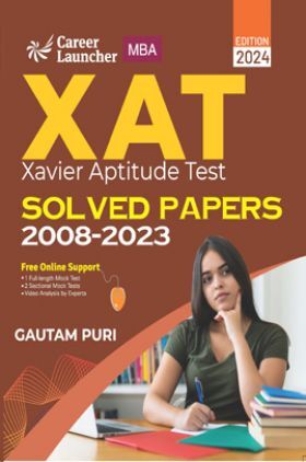 XAT 2023-24 Solved Papers 2008-2023 by Gautam Puri