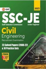 SSC 2023 Junior Engineers Paper I - Civil Engineering - 23 Solved Papers & 10 Practice Sets SSC 2023 Junior Engineers Paper I - Civil Engineering - 23 Solved Papers & 10 Practice Sets
