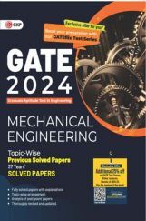 GATE 2024 Mechanical Engineering - 37 Years Topic-wise Previous Solved Papers GATE 2024 Mechanical Engineering - 37 Years Topic-wise Previous Solved Papers