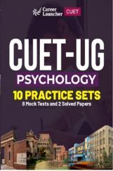 CUET-UG  10 Practice Sets - Psychology - (8 Mock Tests & 2 Solved Papers) CUET-UG  10 Practice Sets - Psychology - (8 Mock Tests & 2 Solved Papers)