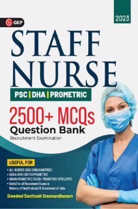 PSC Staff Nurse 2500+ MCQs Question Bank 2023