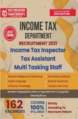 Income Tax Department - Income Tax Inspector, Tax Assistant and Multi Tasking Staff Income Tax Department - Income Tax Inspector, Tax Assistant and Multi Tasking Staff