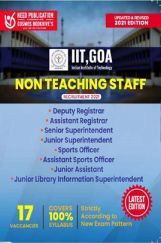 IIT Goa Non Teaching Staff Recruitment Exam  IIT Goa Non Teaching Staff Recruitment Exam