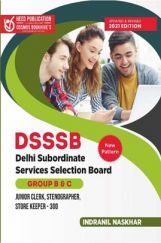 DSSSB Group B & C Exam DSSSB Group B & C Exam