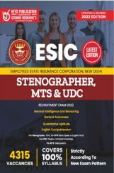 ESIC Stenographer MTS & UDC Exam 2022 ESIC Stenographer MTS & UDC Exam 2022