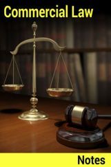 Commercial Law Notes Commercial Law Notes