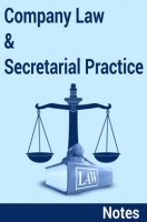 Company Law and Secretarial Practice Notes Company Law and Secretarial Practice Notes