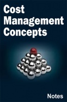 Cost Management Concepts Cost Management Concepts